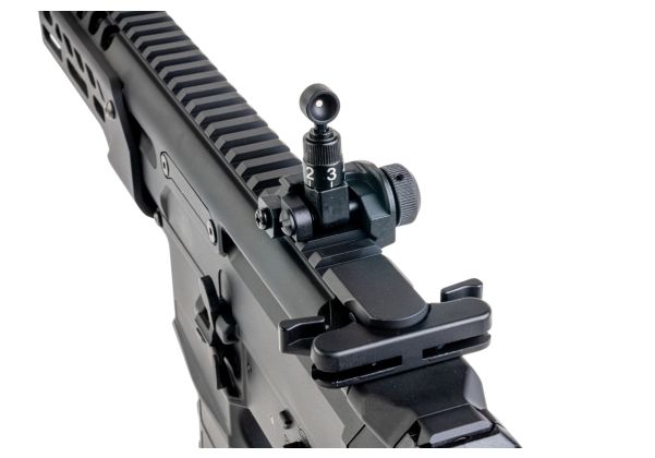 E&C MCX ラトラー エアソフト電動ガン（5.6インチ） - ブラック
