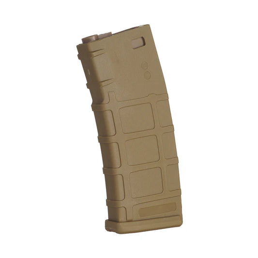 E&C 120 Rds PMAGスタイルマガジン M4 AEG用 (EC-MA017)-ちゃいろ