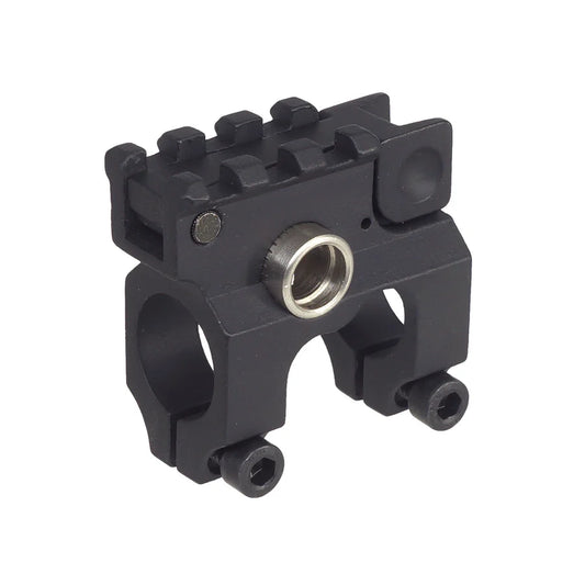 E&C 20mmレイルガスブロック AR/M4シリーズ用 (EC-MP069) - ブラック