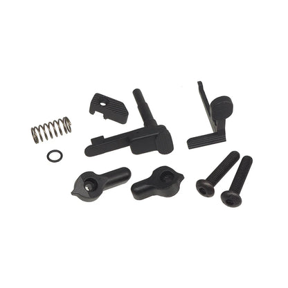 E&C MCX Virtus メタルレシーバー（EC S003 MCX AEG用、EC-MP1025C) - ダークアース