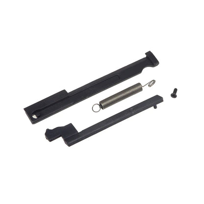 E&C SI ラッチレス チャージング ハンドル AR / M4 AEG エアソフトガン用 (EC-MP2002) - 赤