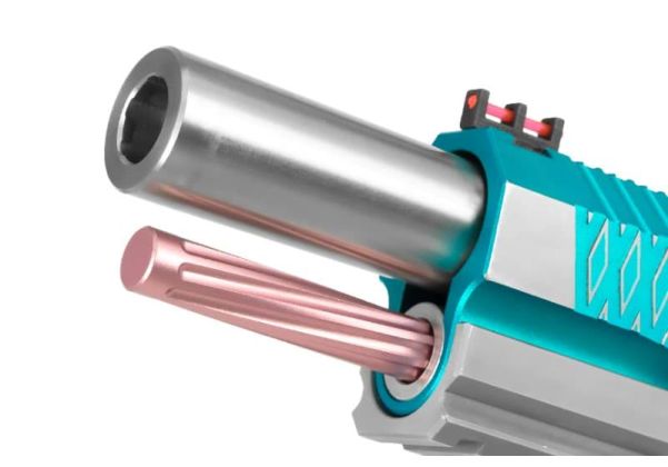 EDGE HI-CAPA 5.1 ガイドロッド（カスタム「ツイスター」） - 銀(ぎん)