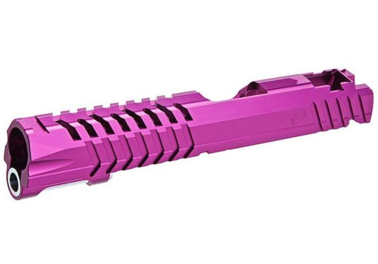 EDGE Tokyo Marui HI-CAPA 5.1 GBB エアソフトガン スタンダードGBBスライド (カスタム 'MAX、アルミニウム / アルミ) - 紫
