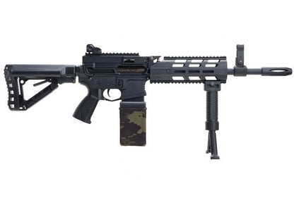 G&G CM16 LMG (コンバットマシン) ステルス エアガン AEG ライフル - ブラック