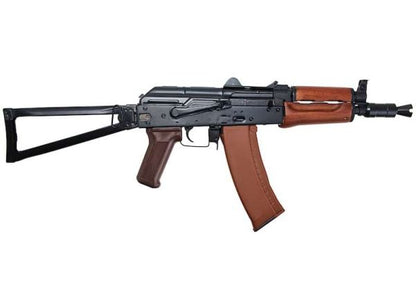 E&L AKMS エアソフト電動ライフル（リアルウッド製） - ブラック（EL-A113S）