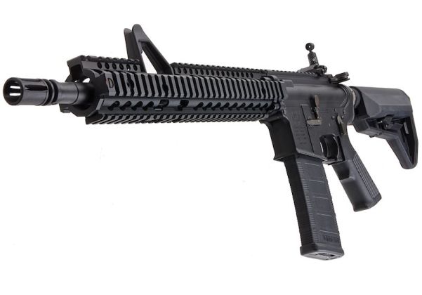 EMG コルトライセンス取得済み ダニエルディフェンス 12.25インチ M4A1 FSP エアソフト M4 AEG ライフル - ブラック (KING ARMS製)
