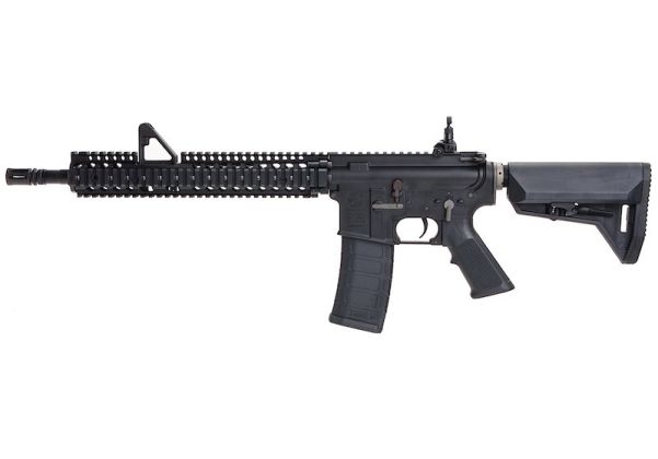 EMG コルトライセンス取得済み ダニエルディフェンス 12.25インチ M4A1 FSP エアソフト M4 AEG ライフル - ブラック (KING ARMS製)
