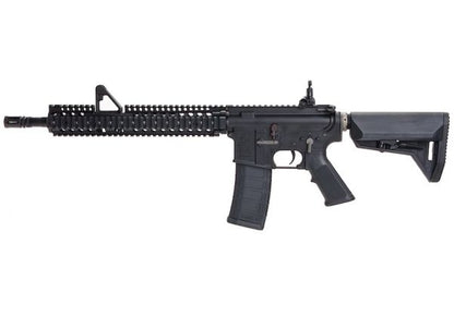 EMG コルトライセンス取得済み ダニエルディフェンス 12.25インチ M4A1 FSP エアソフト M4 AEG ライフル - ブラック (KING ARMS製)
