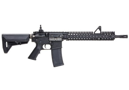 EMG コルトライセンス取得済み ダニエルディフェンス 12.25インチ M4A1 FSP エアソフト M4 AEG ライフル - ブラック (KING ARMS製)
