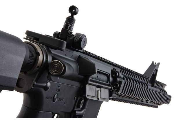 EMG コルトライセンス取得済み ダニエルディフェンス 12.25インチ M4A1 FSP エアソフト M4 AEG ライフル - ブラック (KING ARMS製)
