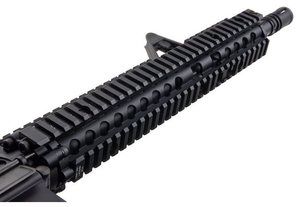 EMG コルトライセンス取得済み ダニエルディフェンス 12.25インチ M4A1 FSP エアソフト M4 AEG ライフル - ブラック (KING ARMS製)
