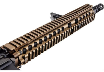 EMG コルトライセンス取得 ダニエルディフェンス 12.25インチ M4A1 FSP エアソフト M4 AEG ライフル - ちゃいろ (KING ARMS製)
