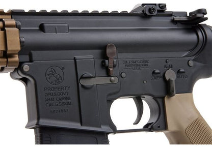 EMG コルトライセンス取得 ダニエルディフェンス 12.25インチ M4A1 FSP エアソフト M4 AEG ライフル - ちゃいろ (KING ARMS製)
