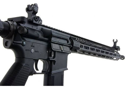 EMG TROY INDUSTRIES SOCC M4 AEG エアソフト ライフル (15 インチ RIS、ブラック、KING ARMS 製)