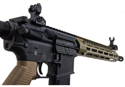 EMG TROY INDUSTRIES SOCC M4 AEG エアソフト ライフル (10.5 インチ RIS、DE、KING ARMS 製)