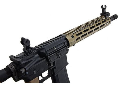 EMG TROY INDUSTRIES SOCC M4 AEG エアソフト ライフル (10.5 インチ RIS、DE、KING ARMS 製)