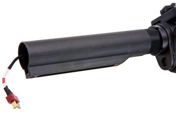 EMG ランサー システムズ ライセンス L15 ディフェンス AEG エアソフト ライフル (フェイク カーボン ハンドガード /15 インチ) KING ARMS 製