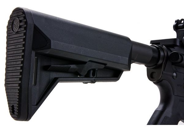 EMG ランサー システムズ ライセンス L15 ディフェンス AEG エアソフト ライフル (フェイク カーボン ハンドガード /15 インチ) KING ARMS 製