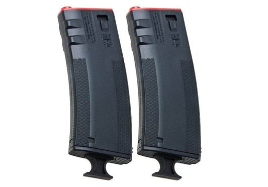 EMG Troy Industries M4 AEG マガジン (250発、2個/パック、ブラック、King Arms 製)