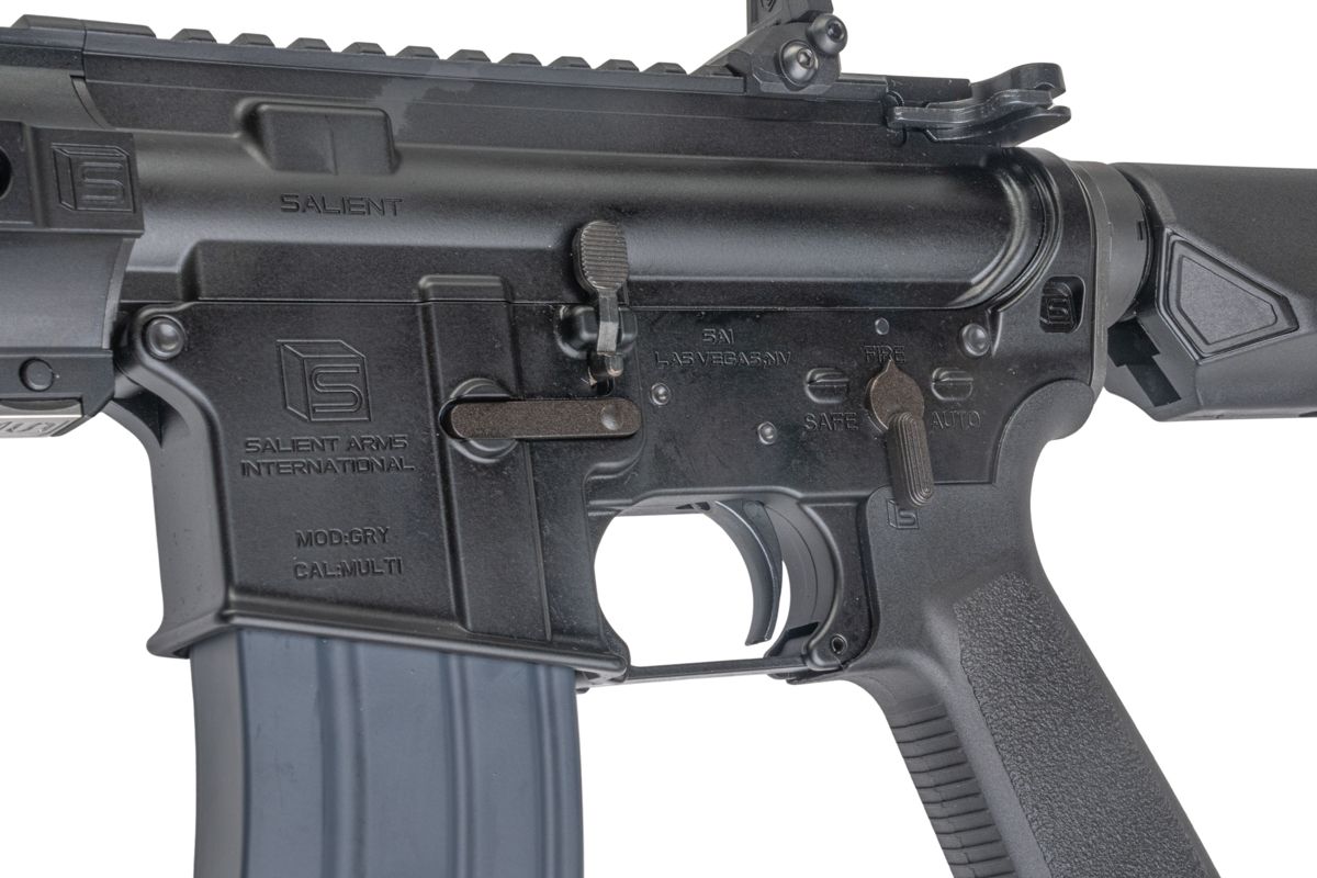 EMG SAI GRY M4 GBB エアソフトガンライフル (CYMA CGS システム) - 10.5 インチ BK