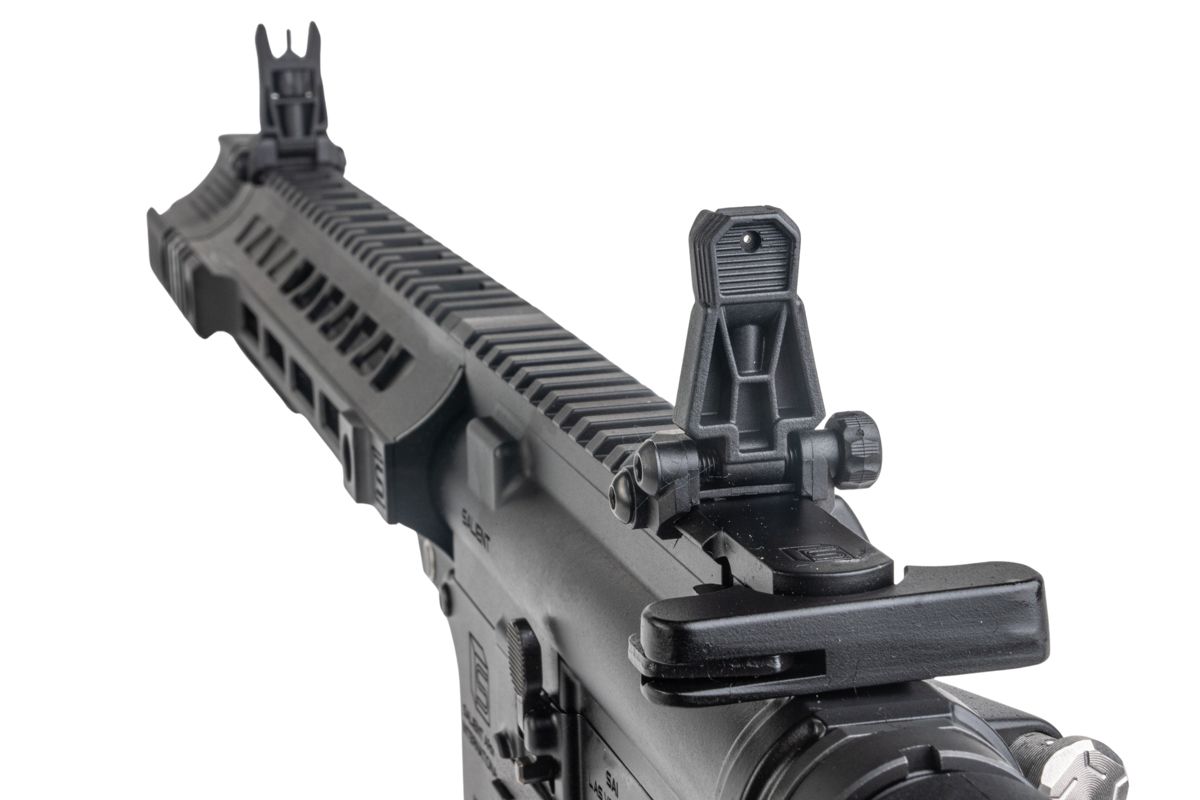 EMG SAI GRY M4 GBB エアソフトガンライフル (CYMA CGS システム) - 10.5 インチ BK