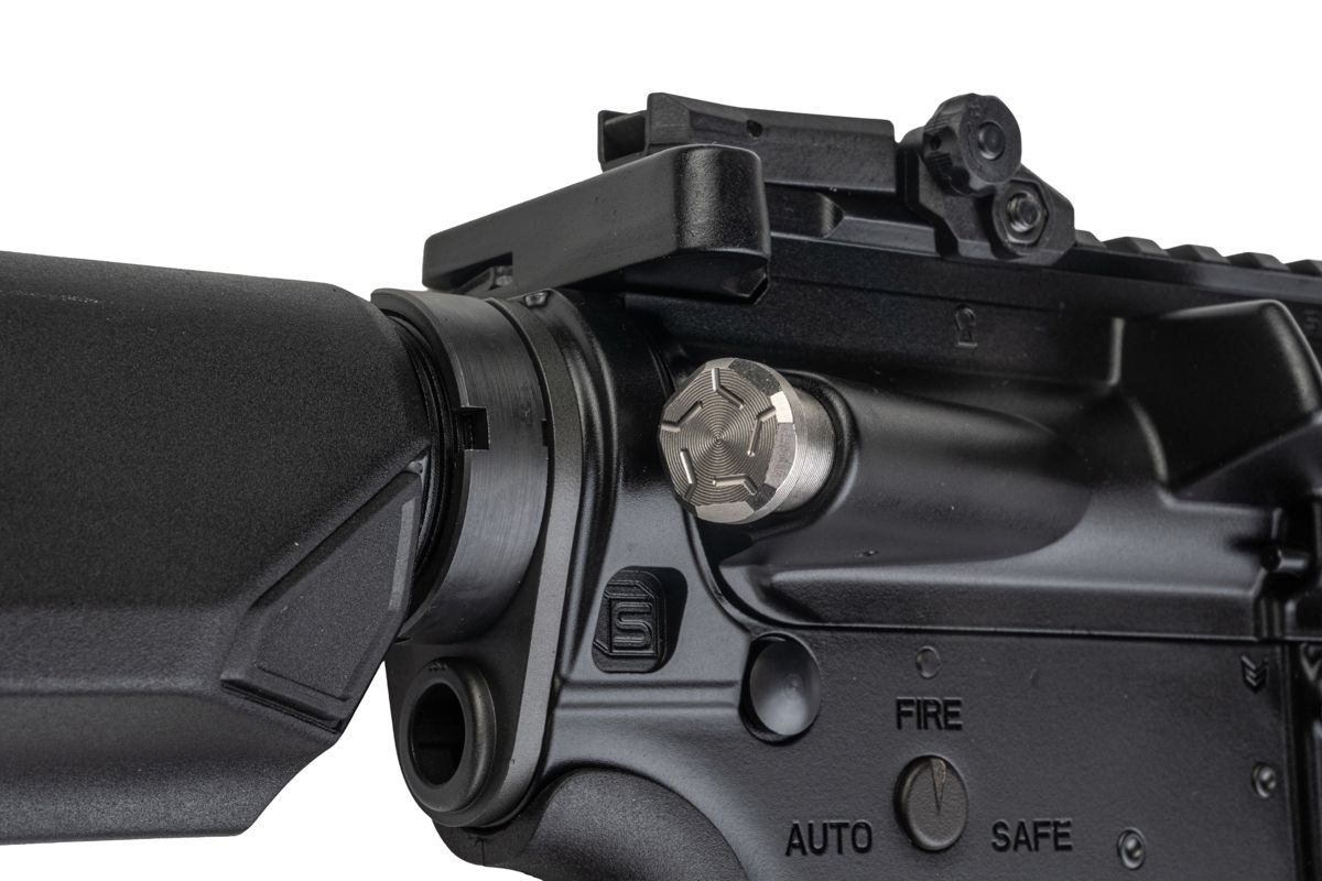 EMG SAI GRY M4 GBB エアソフトガンライフル (CYMA CGS システム) - 13.5 インチ BK