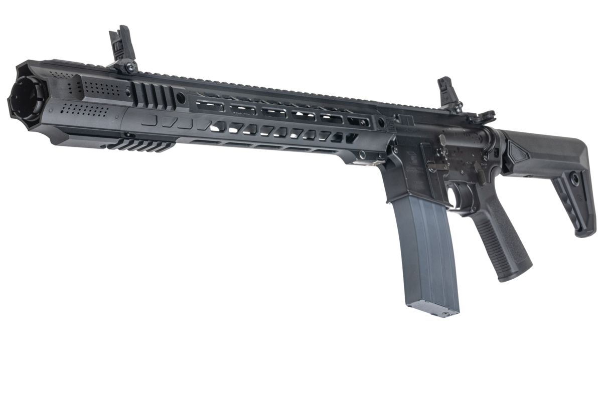 EMG SAI GRY M4 GBB エアソフトガンライフル (CYMA CGS システム) - 13.5 インチ BK