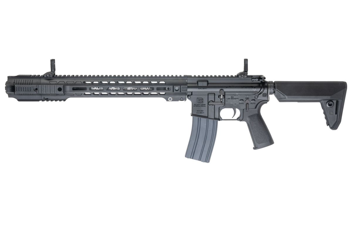 EMG SAI GRY M4 GBB エアソフトガンライフル (CYMA CGS システム) - 13.5 インチ BK