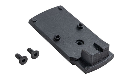 EMG Staccato ライセンス取得済み CS Compact 2011 GBB エアソフトピストル (モデル: マスターグリップ / CNC / グリーンガス) - BK