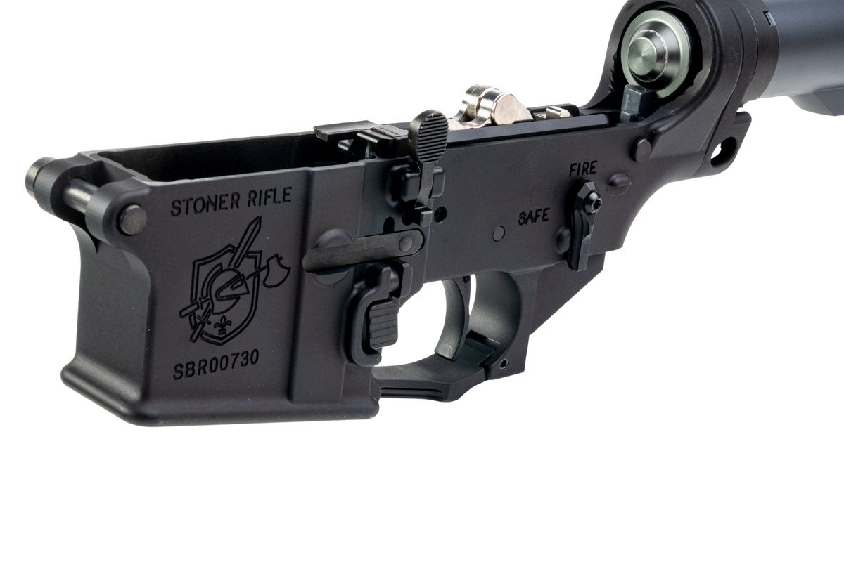 EMG KACライセンス取得済みSR15 MOD 2.1 MWSコンバージョンキット - (ブラック) (Angry Gun製)