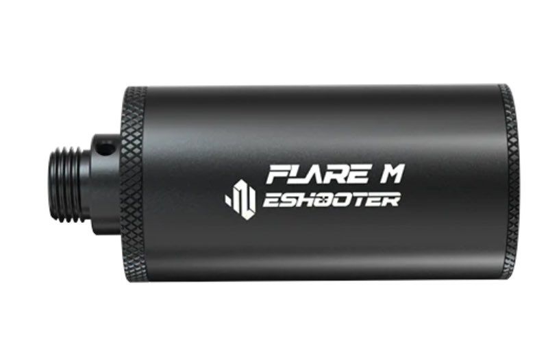 ESHOOTER FLARE M トレーサー ユニット (RGB レインボー カラー) - ブラック
