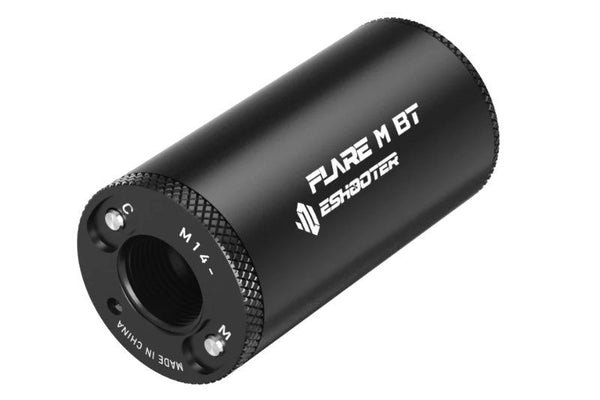 ESHOOTER FLARE BT M トレーサー ユニット (RGB レインボー カラー、Bluetooth 機能) - ブラック