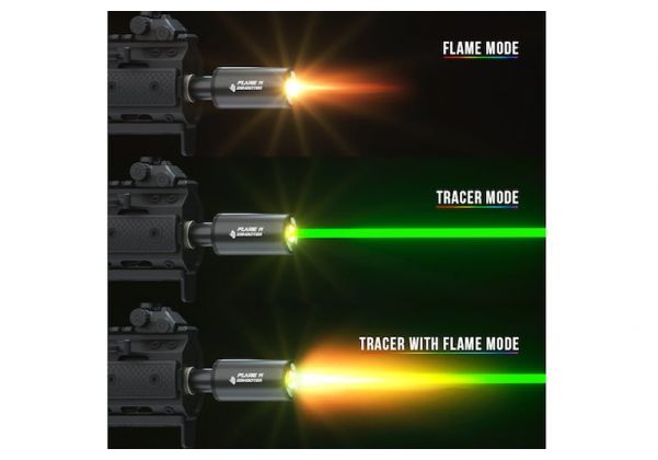 ESHOOTER フレア BT M トレーサーユニット RGB RAINBOW COLOR, BLUETOOTH FUNCTION)