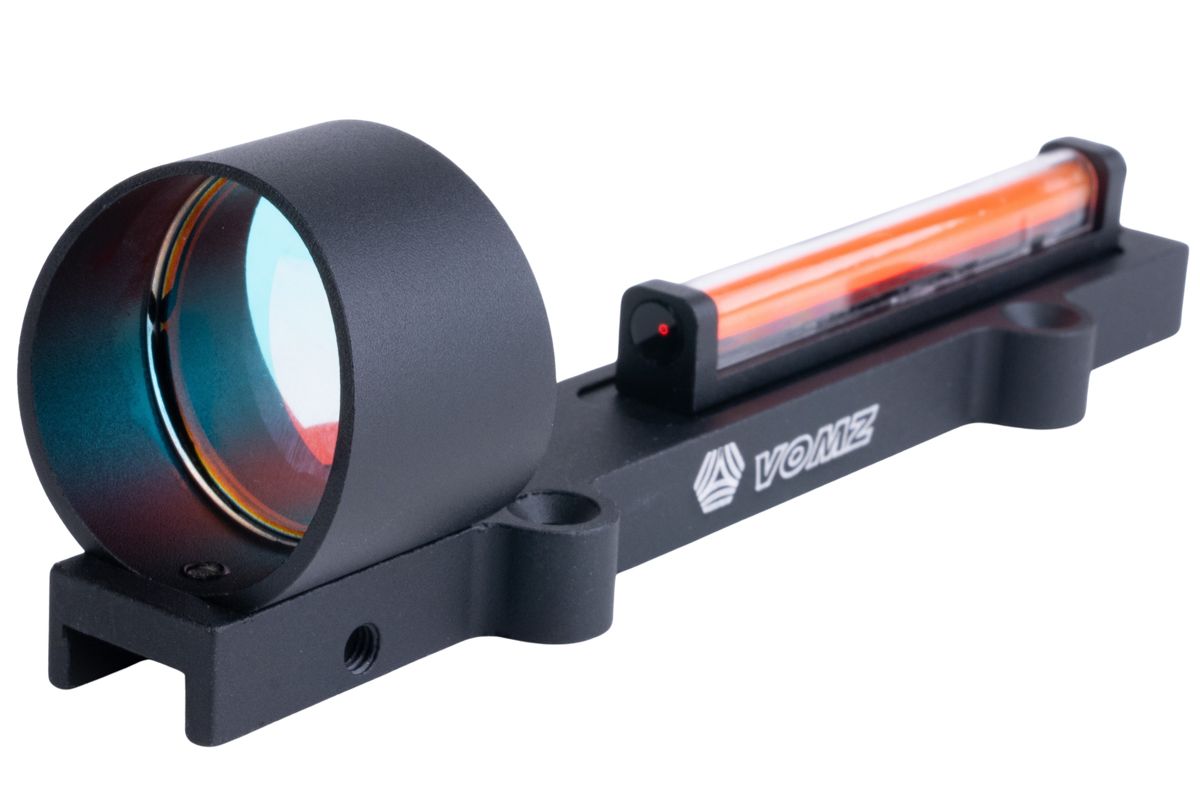 FCW 東京マルイ サイガ 12K ファイバー ショットガン サイト (1X28MM 3MOA) - 赤
