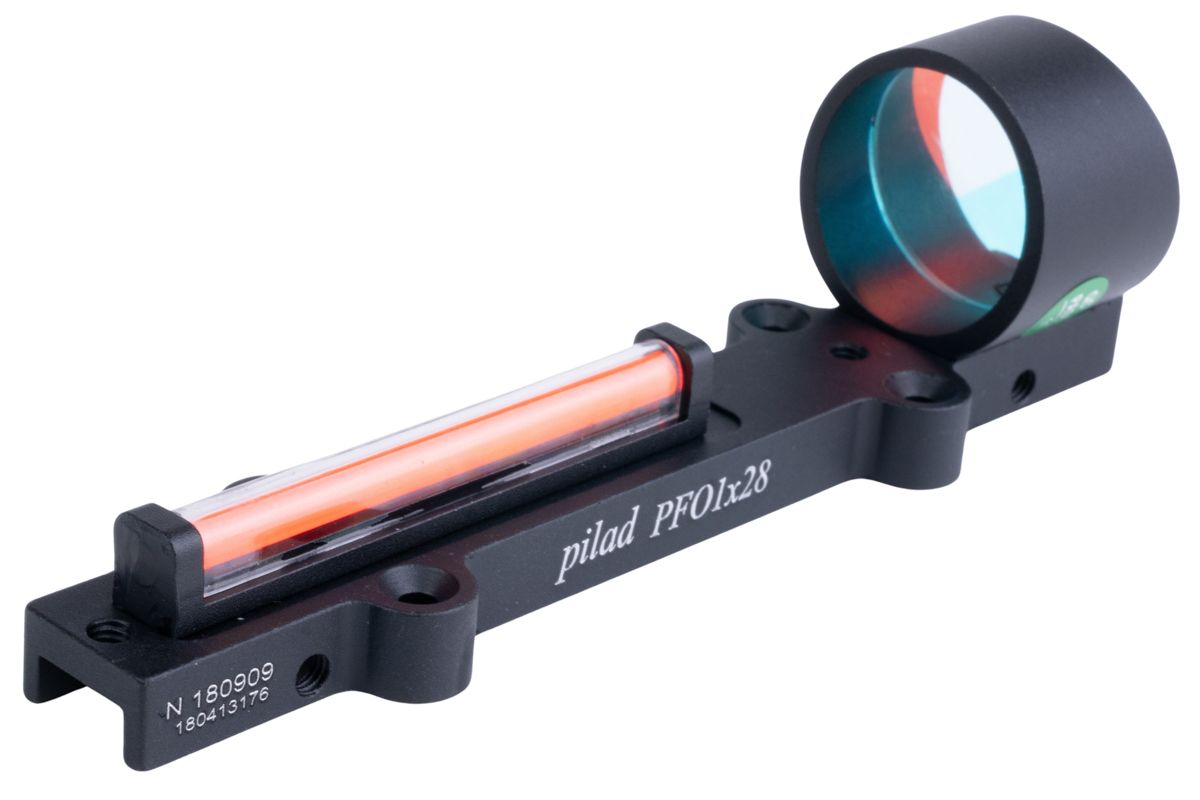 FCW 東京マルイ サイガ 12K ファイバー ショットガン サイト (1X28MM 3MOA) - 赤