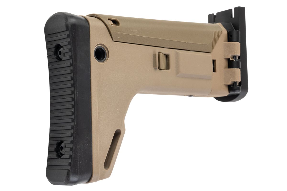 FCW WE / VFC SCAR GBBR 調整式フォールディングストック - DE
