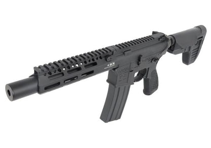 First Factory カーボンアウターバレル（長さ9インチ、14mm逆スクリュー、ブラック）