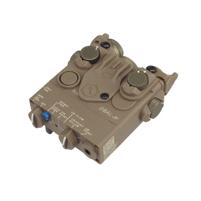 FMA ナイロン AN/PEQ-15A DBAL-A2 戦術 IR レーザー インジケーター (FMA-TB1459) - ダークアース