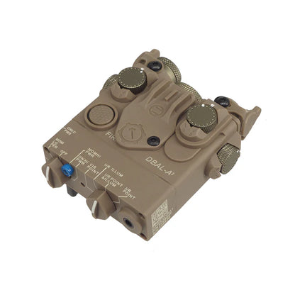 FMA ナイロン AN/PEQ-15A DBAL-A2 戦術 IR レーザー インジケーター (FMA-TB1459) - ダークアース