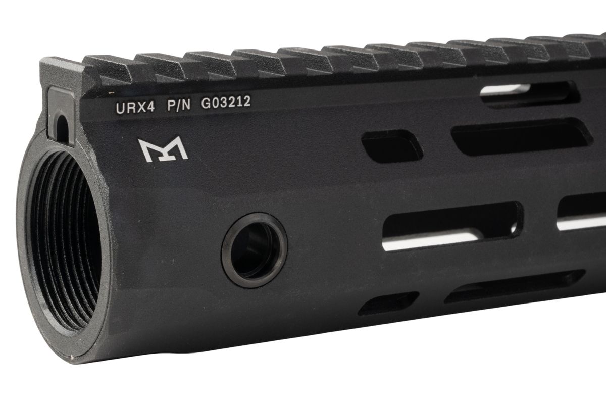 G&G KAC ライセンス URX4 M-LOK ハンドガードレイル (14.5 インチ、ブラック)