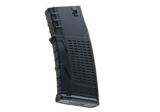 G&G M4 マガジン GOM V2 (105発 エアソフトガン AEG マガジン) - ブラック