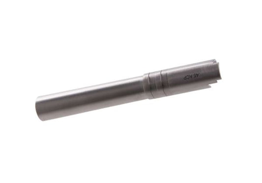 Guarder 2ウェイスチールアウターバレル Tokyo Marui/KJ Works HI-CAPA 5.1 GBBピストル用 - 銀(ぎん)