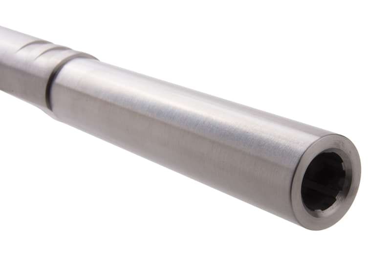 Guarder 2ウェイスチールアウターバレル Tokyo Marui/KJ Works HI-CAPA 5.1 GBBピストル用 - 銀(ぎん)