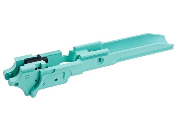 Guarder Tokyo Marui ハイキャパ5.1 GBBフレーム (アルミ、金タイプ、マーキング無し、ロビンエッグブルー)

