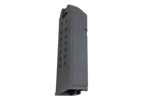 Guarder製アルミ製マガジンケース（Tokyo Marui モデル17/18C/22/34用）（9mm/ブラック）