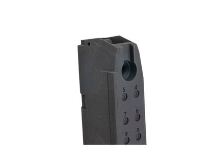 Guarder製アルミ製マガジンケース（Tokyo Marui モデル17/18C/22/34用）（9mm/ブラック）