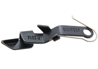 Guarder Tokyo Marui G19 Gen 3 / G17 Gen 4 GBB エクステンデッドGBBスライドストップ（ブラック）