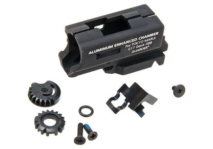 Guarder 強化ホップアップチャンバーセット Tokyo Marui G17 Gen 4 GBBピストル用 - BK
