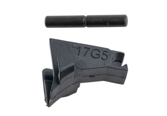 Guarder Tokyo Marui G17 Gen5 MOS GBB リアシャーシブロック＆ピン - ブラック