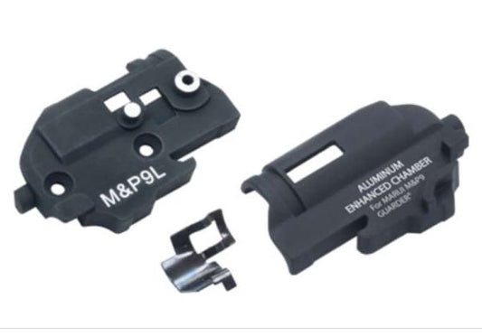 Guarder Tokyo Mauri  M&P9L GBB エアソフトガン 強化ホップアップチャンバー (ブラック)